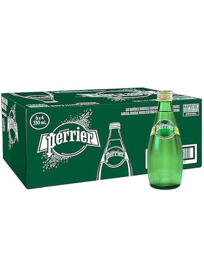 Perrier Sparkling Natural Mineral Water 24 x 330ml – Refreshing Carbonated Drink - Image 3